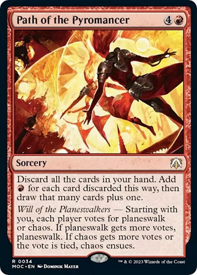 Path of the Pyromancer (Commander: March of the Machine) Near Mint
