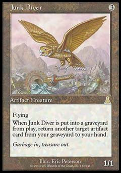 Junk Diver (Urza's Destiny) Light Play