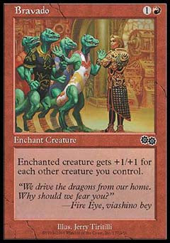 Bravado (Urza's Saga) Light Play