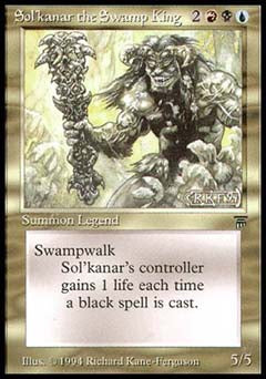Sol'kanar the Swamp King (Legends) Light Play