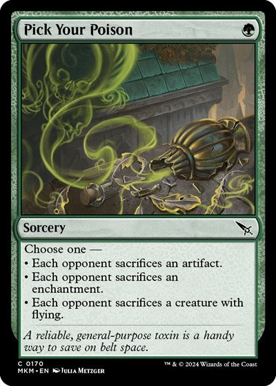 Pick Your Poison (Murders at Karlov Manor) Near Mint Foil