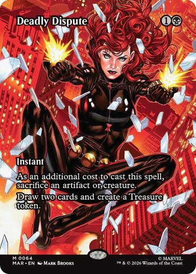 Deadly Dispute (Borderless) (Marvel Eternal-Legal) Near Mint Foil