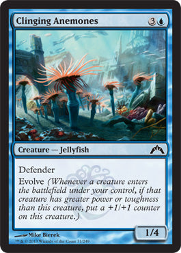 Clinging Anemones (Gatecrash) Light Play Foil
