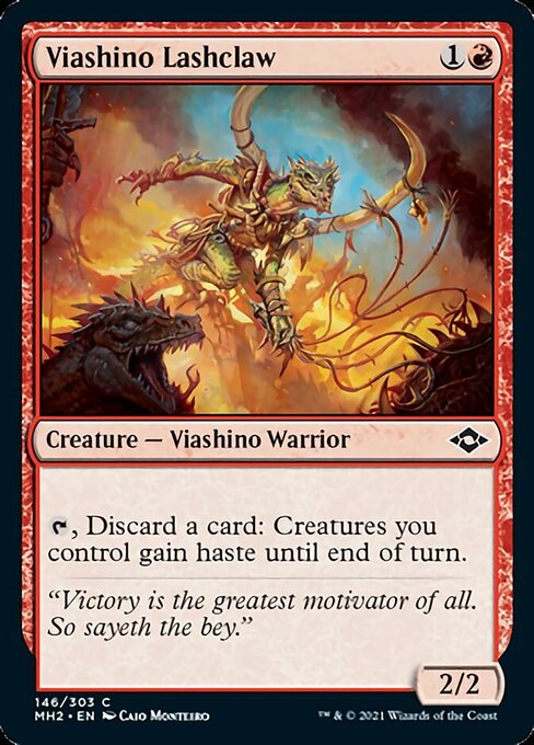 Viashino Lashclaw (Modern Horizons 2) Light Play Foil