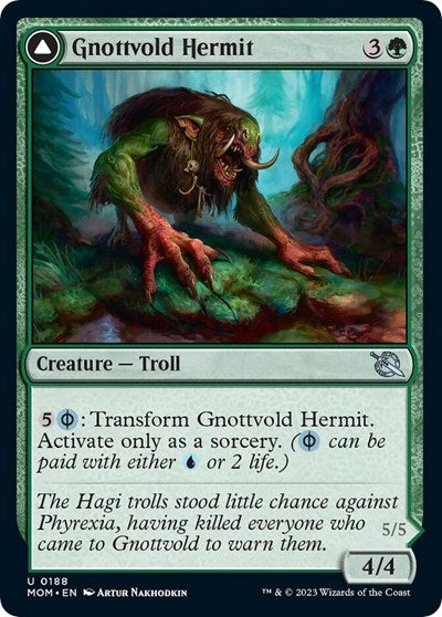 Gnottvold Hermit (March of the Machine) Near Mint Foil
