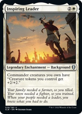 Inspiring Leader (Commander Legends: Battle for Baldur's Gate) Light Play Foil