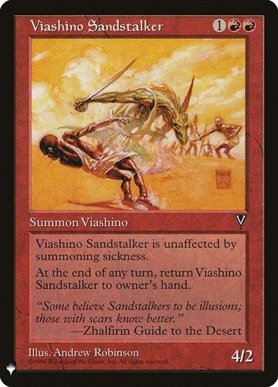 Viashino Sandstalker (Mystery Booster) Light Play