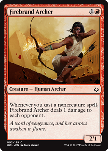 Firebrand Archer (Hour of Devastation) Light Play