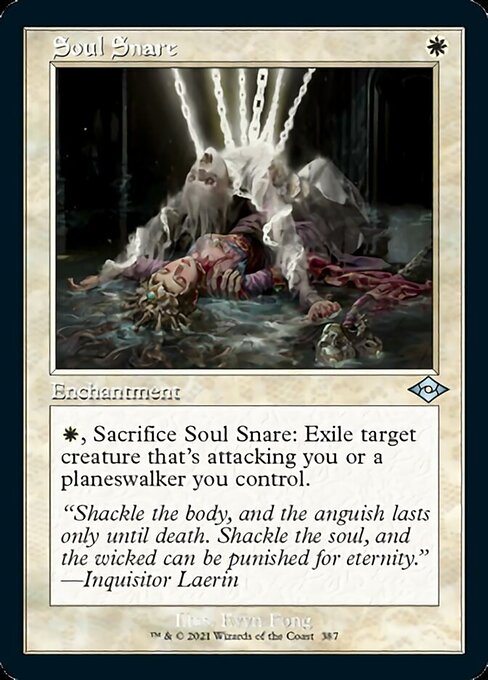 Soul Snare (Retro Frame) (Modern Horizons 2) Light Play Foil
