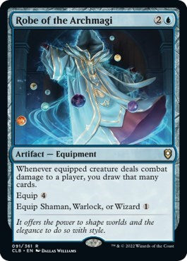 Robe of the Archmagi (Commander Legends: Battle for Baldur's Gate) Light Play Foil