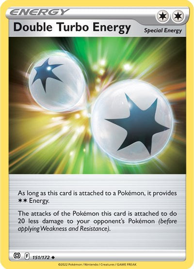 Double Turbo Energy (SWSH09: Brilliant Stars) Near Mint