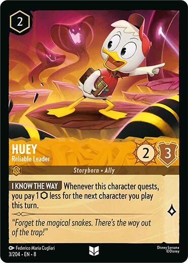 Huey - Reliable Leader (Reign of Jafar) Near Mint