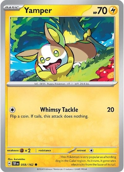 Yamper (SV05: Temporal Forces) Near Mint