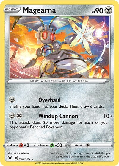 Magearna (SWSH04: Vivid Voltage) Near Mint Reverse Holofoil