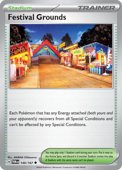Festival Grounds (SV06: Twilight Masquerade) Near Mint