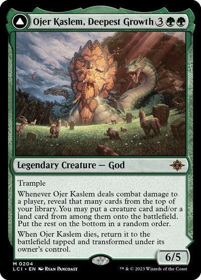 Ojer Kaslem, Deepest Growth (The Lost Caverns of Ixalan) Near Mint Foil