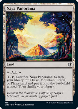 Naya Panorama (Commander 2020 Zendikar Rising) Near Mint
