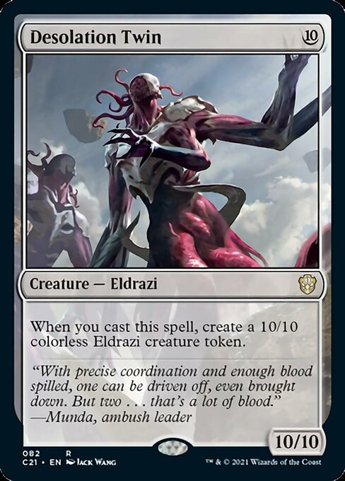 Desolation Twin (Commander 2021 Strixhaven) Light Play