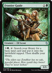 Frontier Guide (Duel Decks: Zendikar vs Eldrazi) Light Play