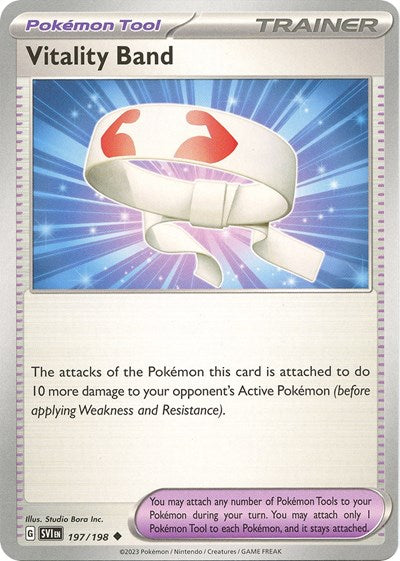 Vitality Band (Scarlet and Violet: Base Set) Near Mint Reverse Holofoil