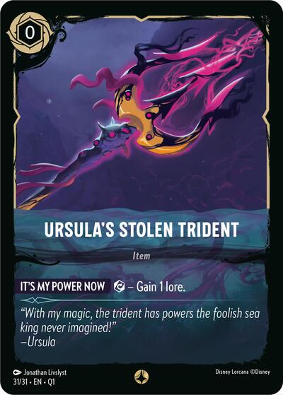Ursula's Stolen Trident (Illumineer's Quest: Deep Trouble) Near Mint