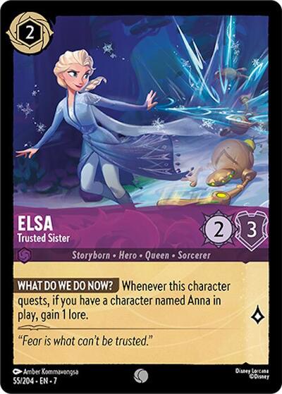 Elsa - Trusted Sister (Archazia's Island) Near Mint