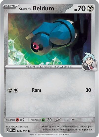 Steven's Beldum (SV10: Destined Rivals) Near Mint