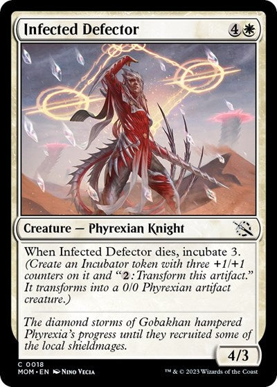 Infected Defector (March of the Machine) Light Play Foil