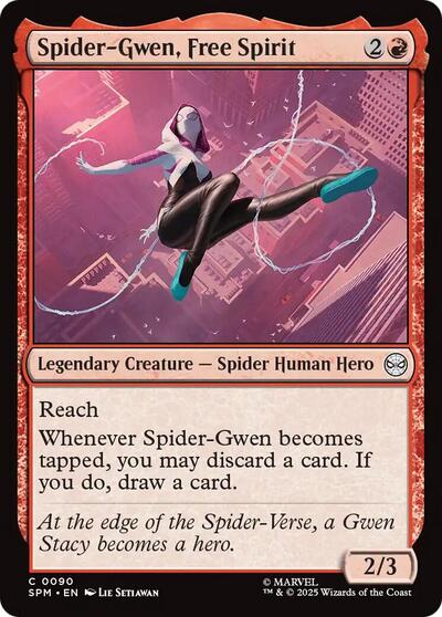 Spider-Gwen, Free Spirit (Marvel's Spider-Man) Near Mint Foil