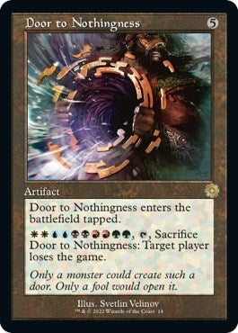 Door to Nothingness (The Brothers' War: Retro Frame Artifacts) Light Play Foil