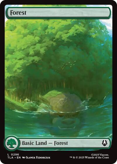 Forest (0296) (Avatar: The Last Airbender) Near Mint Foil