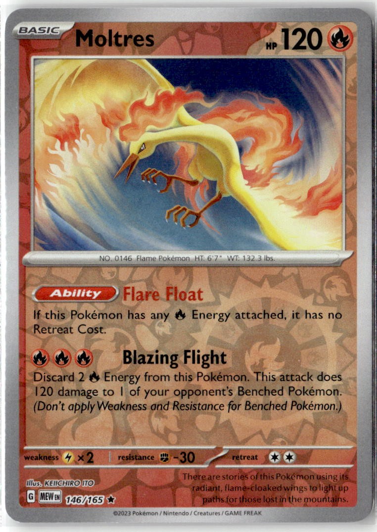 Moltres | Near Mint / English / Reverse Holofoil