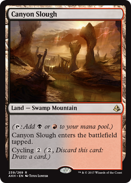 Canyon Slough (Amonkhet) Light Play
