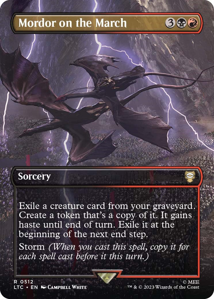 Mordor on the March (Borderless)