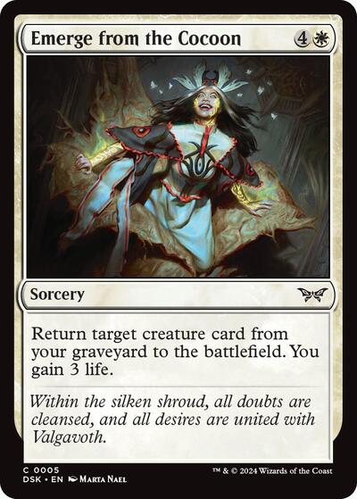 Emerge from the Cocoon (Duskmourn: House of Horror) Near Mint Foil