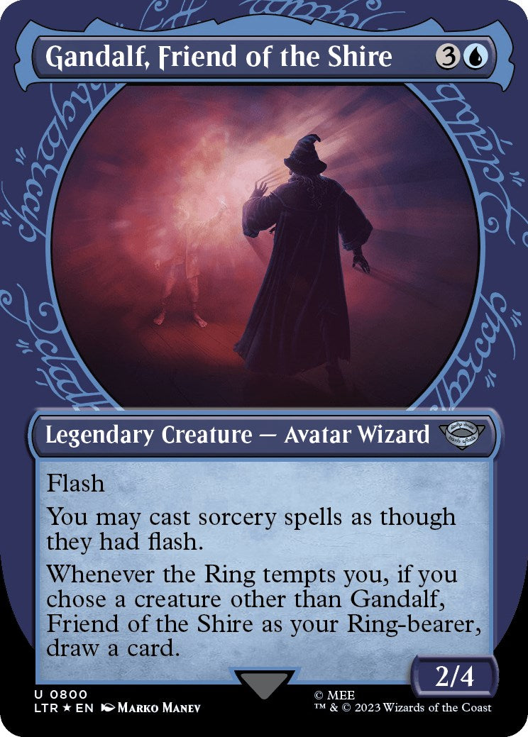 Gandalf, Friend of the Shire (Showcase) (Surge Foil)