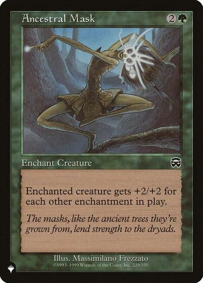 Ancestral Mask (MMQ) (The List) Near Mint