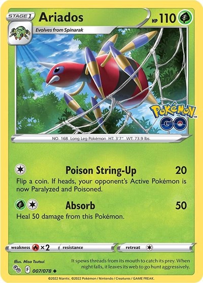 Ariados (Pokemon GO) Near Mint