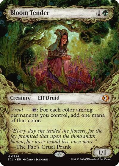 Bloom Tender (0324) (Showcase) (Lorwyn Eclipsed) Near Mint