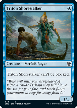 Triton Shorestalker (Commander 2020 Zendikar Rising) Light Play