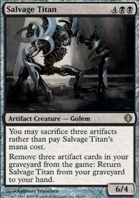 Salvage Titan (Shards of Alara) Light Play