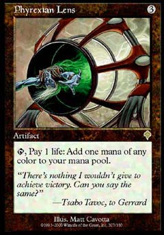 Phyrexian Lens (Invasion) Light Play