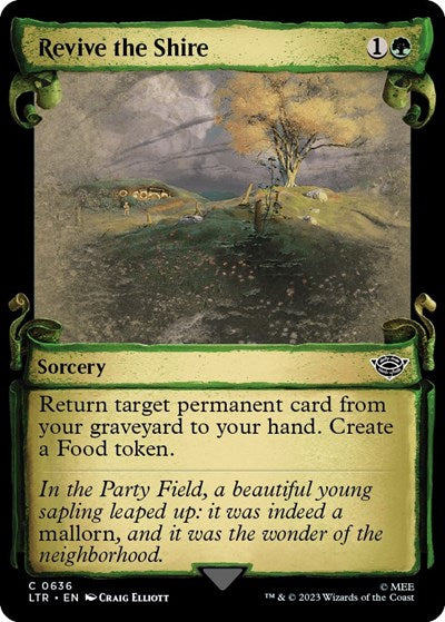 Revive the Shire (Showcase Scrolls) (Universes Beyond: The Lord of the Rings: Tales of Middle-earth) Near Mint Foil