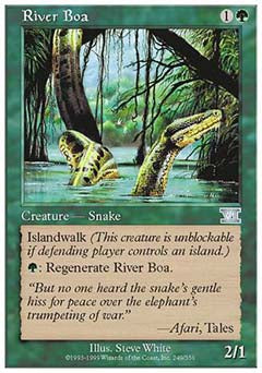 River Boa (Classic 6th Edition) Light Play