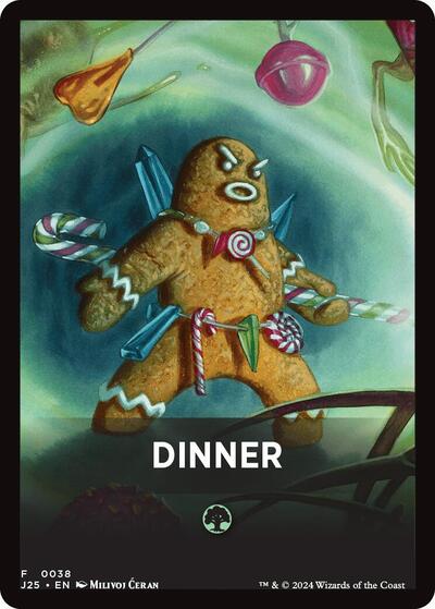 Dinner Theme Card (Foundations Jumpstart) Near Mint