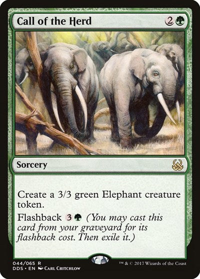 Call of the Herd (Duel Decks: Mind vs Might) Light Play