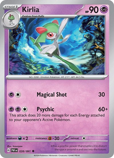 Kirlia (SV: Paldean Fates) Near Mint