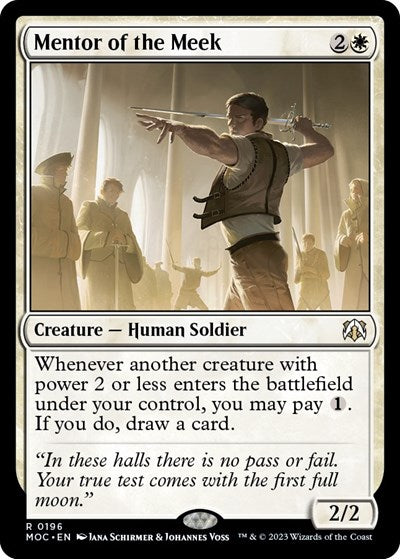Mentor of the Meek (Commander: March of the Machine) Near Mint