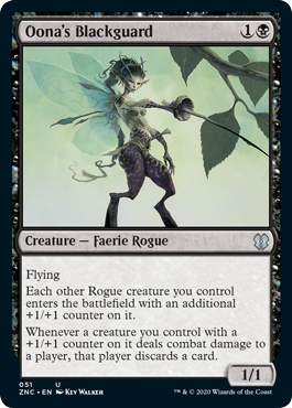 Oona's Blackguard (Commander 2020 Zendikar Rising) Light Play