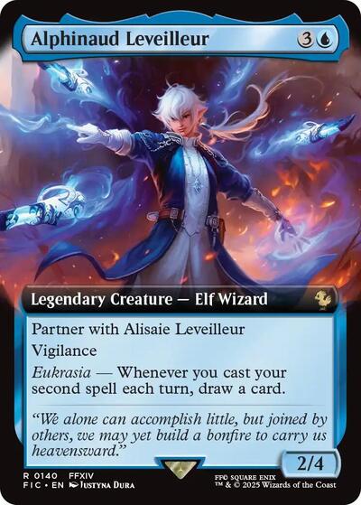 Alphinaud Leveilleur (Extended Art) (Commander: FINAL FANTASY) Near Mint Foil